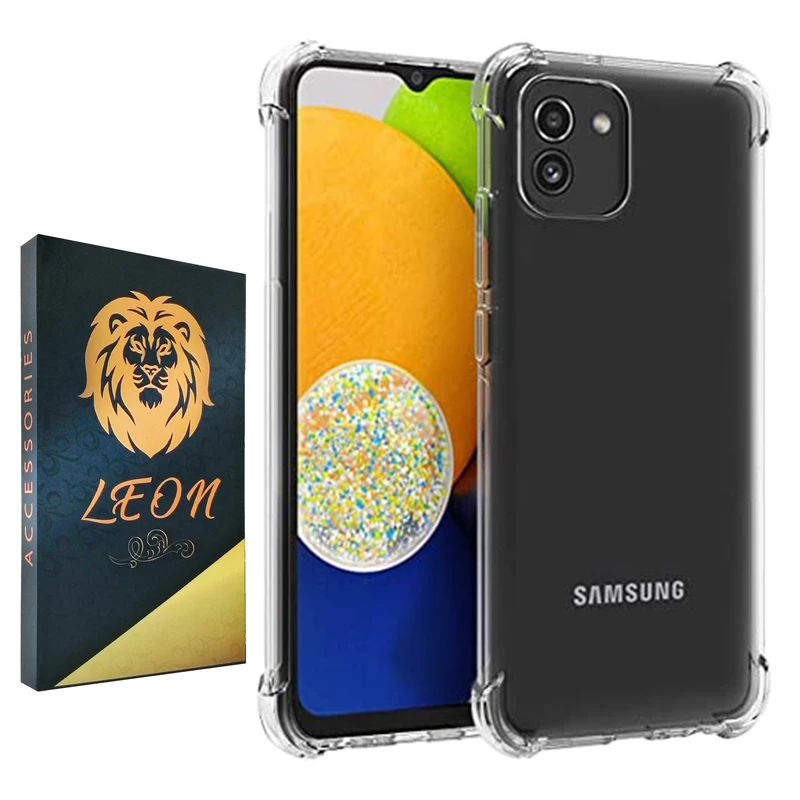 کاور لئون مدل shiny مناسب برای گوشی موبایل سامسونگ Galaxy A03