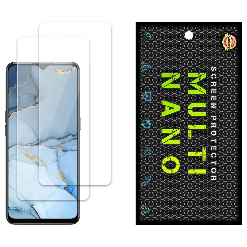 محافظ صفحه نمایش مولتی نانو مدل X-S2N مناسب برای گوشی موبایل اوپو Reno3 4G Local بسته دو عددی