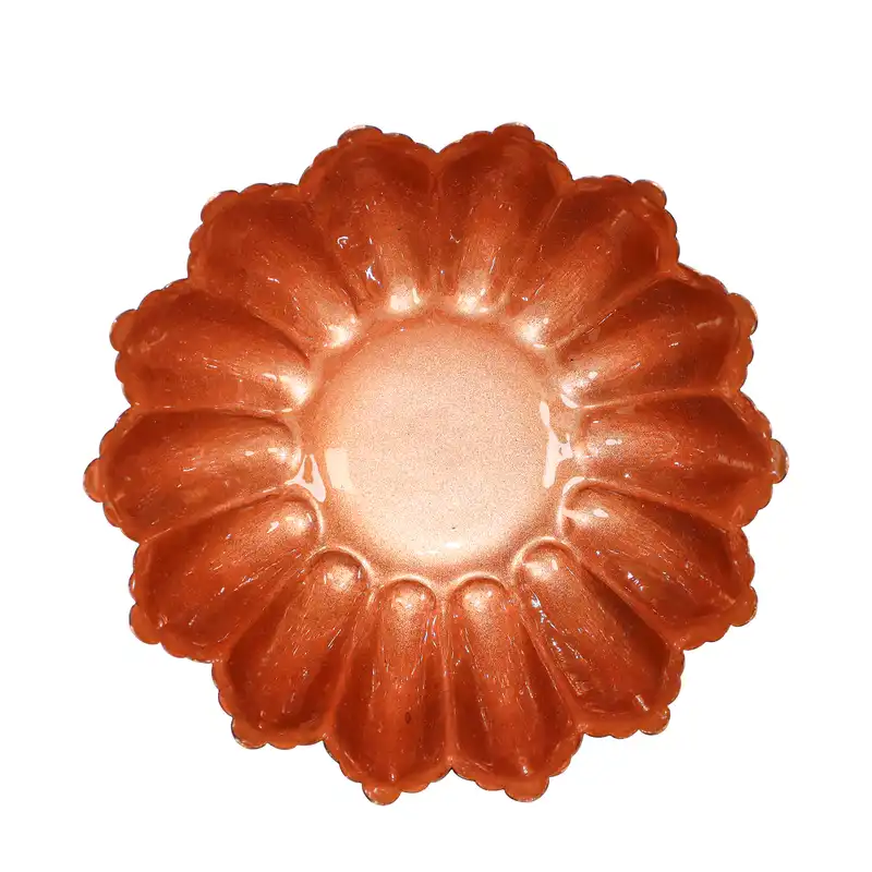 آجیل خوری مسی مدل الماس تراش طرح دالبری کد 1917HQ2f5