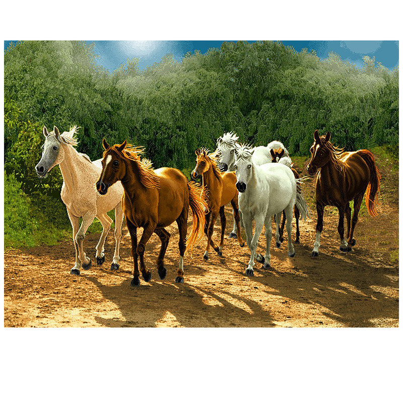 نخ و نقشه تابلوفرش مدل 2623