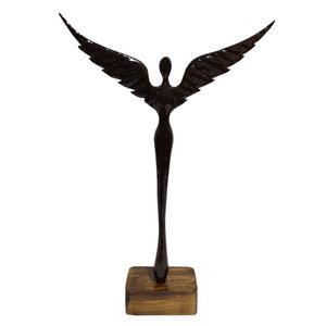 نقد و بررسی مجسمه چوبی طرح فرشته مدل 40117 توسط خریداران