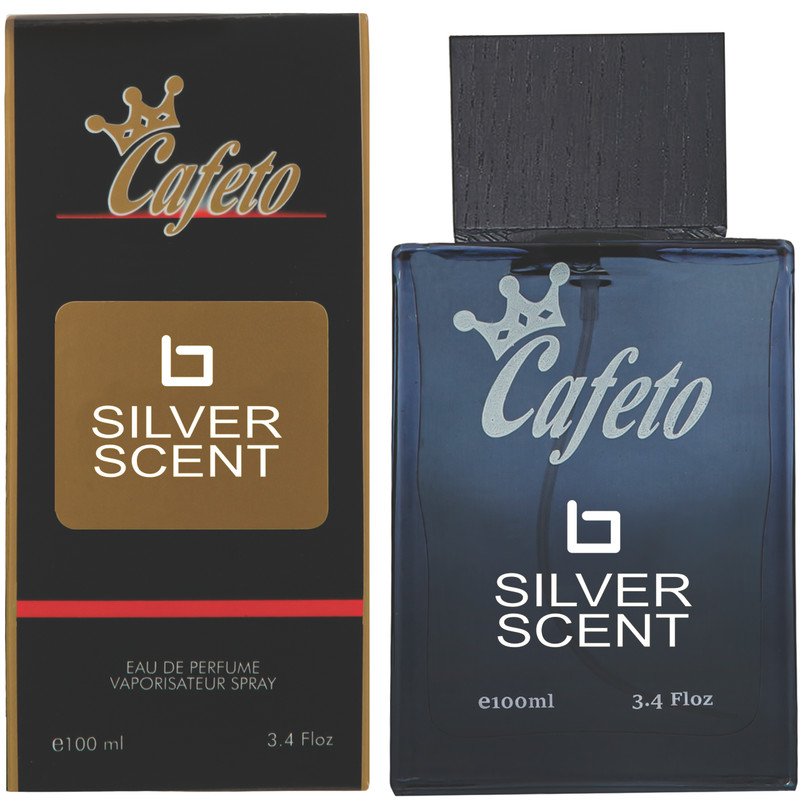 ادو پرفیوم مردانه کافه تو مدل SILVER SCENT حجم 100 میلی لیتر