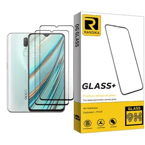 Randika Randika Glass MIX002 Screen Protector For Oppo A9x Pack Of 2
