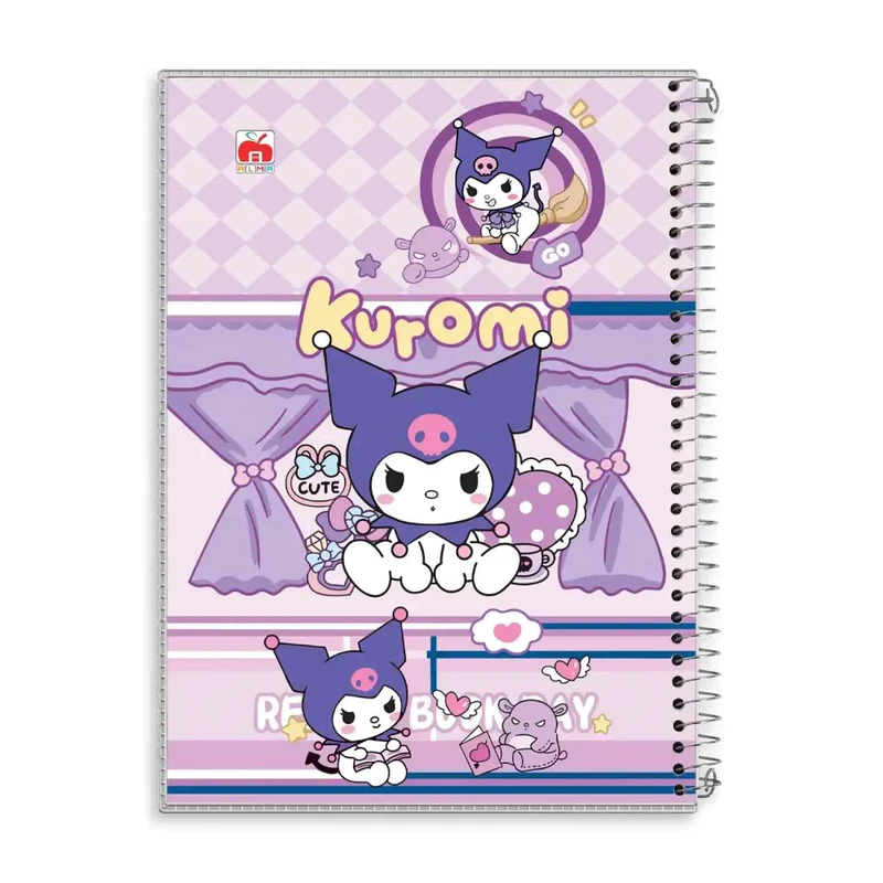 دفتر مشق 100 برگ آلما طرح BOOK مدل طلقی کد 7127