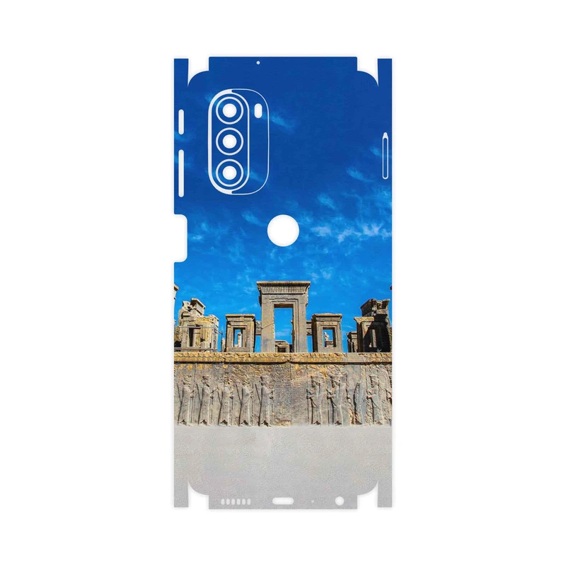 برچسب پوششی ماهوت مدل TAKHT_e_JAMSHID-FullSkin مناسب برای گوشی موبایل موتورولا Moto G51 5G