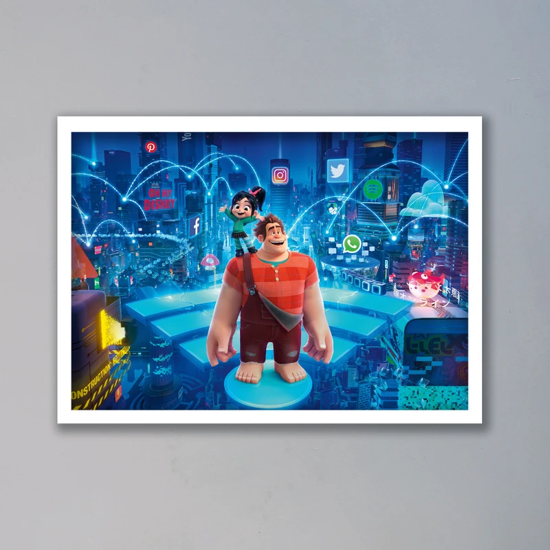 تابلو مدل رالف خرابکار 2 کد LAG10132