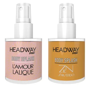 بادی اسپلش زنانه هدوی استوری مدل شیسیدو ذن و لالیک لامور حجم 90 میلی‌ لیتر مجموعه دو عددی