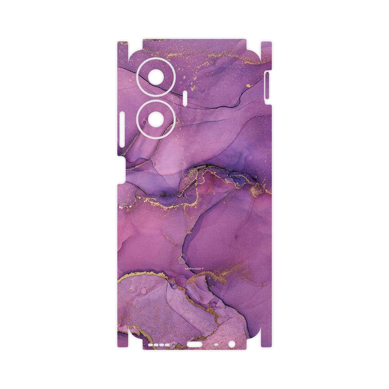 برچسب پوششی ماهوت مدل Purple Marble-FullSkin مناسب برای گوشی موبایل ریلمی C55