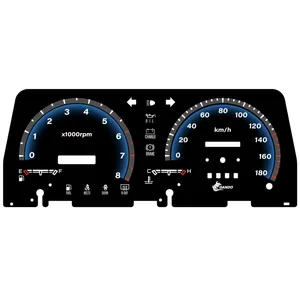 صفحه کیلومتر خودرو گاندو مدل 70 کد 03 مناسب برای پراید کاربراتور