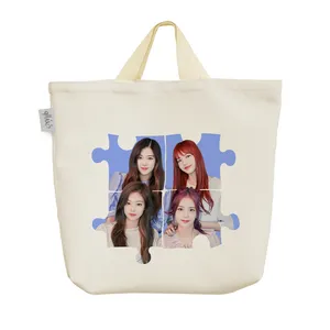 ساک خرید خندالو مدل بلک پینک کد 1226