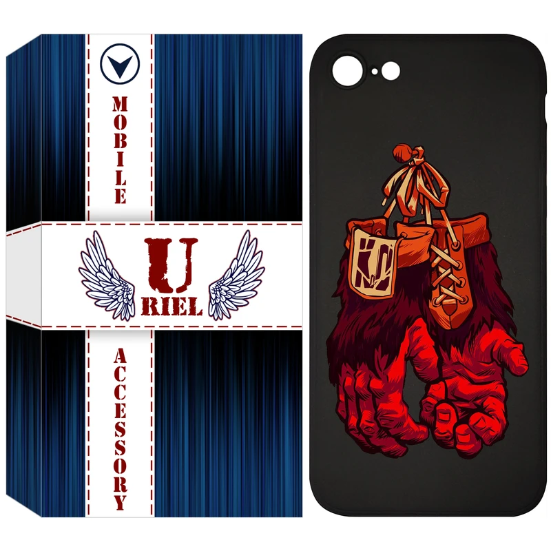 کاور یوریل مدل KSH کد 77 طرح دستکش مناسب برای گوشی موبایل اپل iPhone 7 / iPhone 8 / SE 2020 / SE 2022