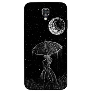 Megafone Girl and Moon 1369 Cover For LG X Screen