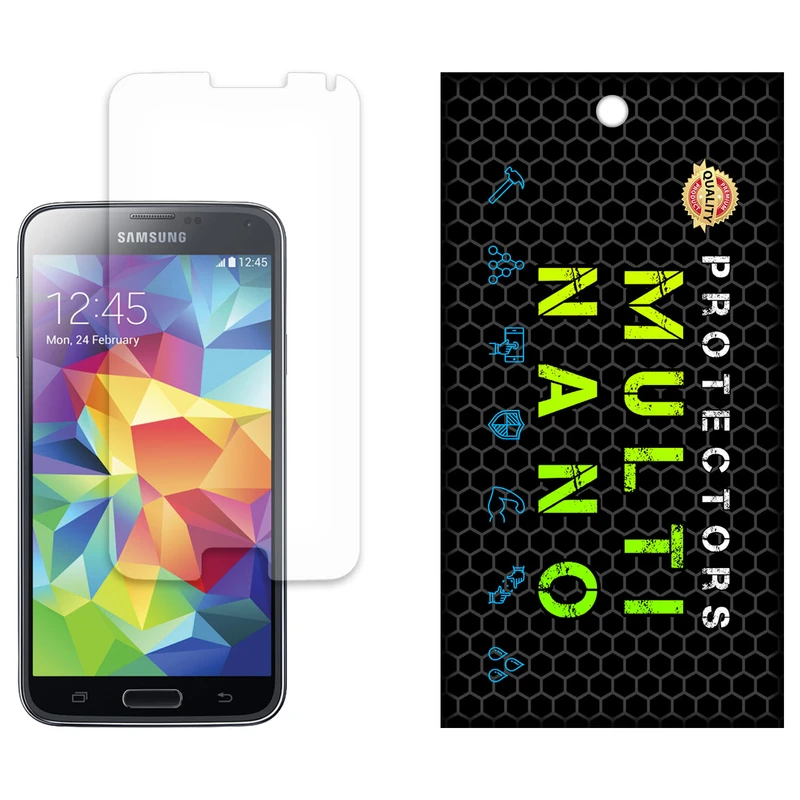 محافظ صفحه نمایش مات مولتی نانو مدل X-S1M مناسب برای گوشی موبایل سامسونگ Galaxy S5