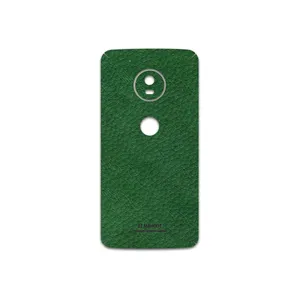 MAHOOT Green-Leather Cover Sticker for Motorola Moto G5