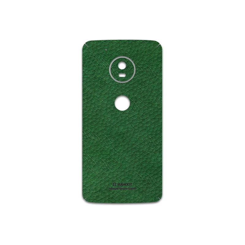 برچسب پوششی ماهوت مدل Green-Leather مناسب برای گوشی موبایل موتورولا Moto G5