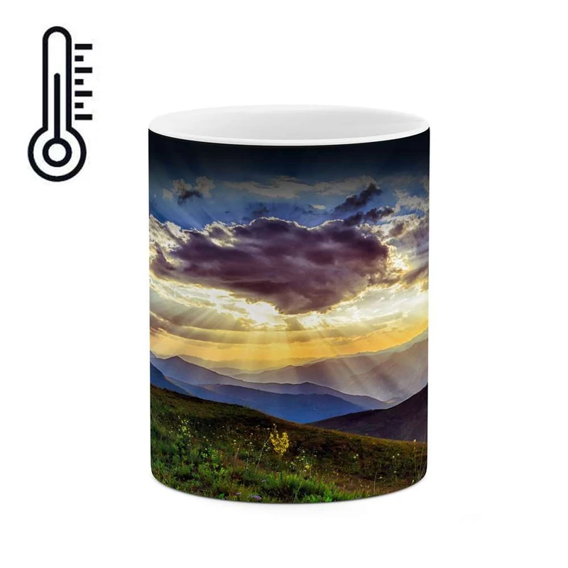 ماگ حرارتی کاکتی مدل منظره کد mgh13162