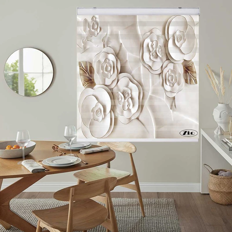 پرده زبرا زیو کد 3D1159 سایز 150x200 سانتی متر