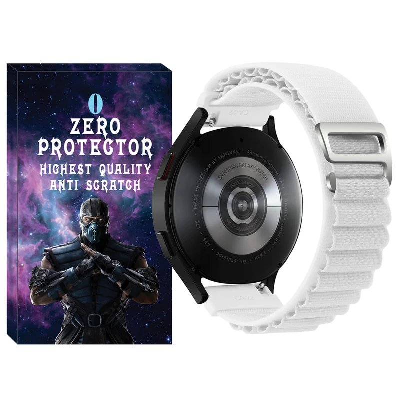 بند زیرو مدل Alpine-ZR مناسب برای ساعت هوشمند سامسونگ Galaxy Watch 4 Classic 42mm / Watch 4 Classic 46mm