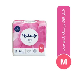 نوار بهداشتی بالدار نازک روز و شب مای لیدی مدل Instant Dry سایز متوسط بسته 10 عددی | گارانتی اصالت و سلامت فیزیکی کالا