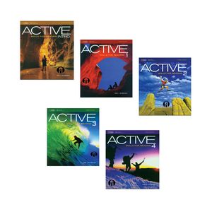 کتاب Active Skills For Reading اثر Neil J Anderson انتشارات الوندپویان پنج جلدی