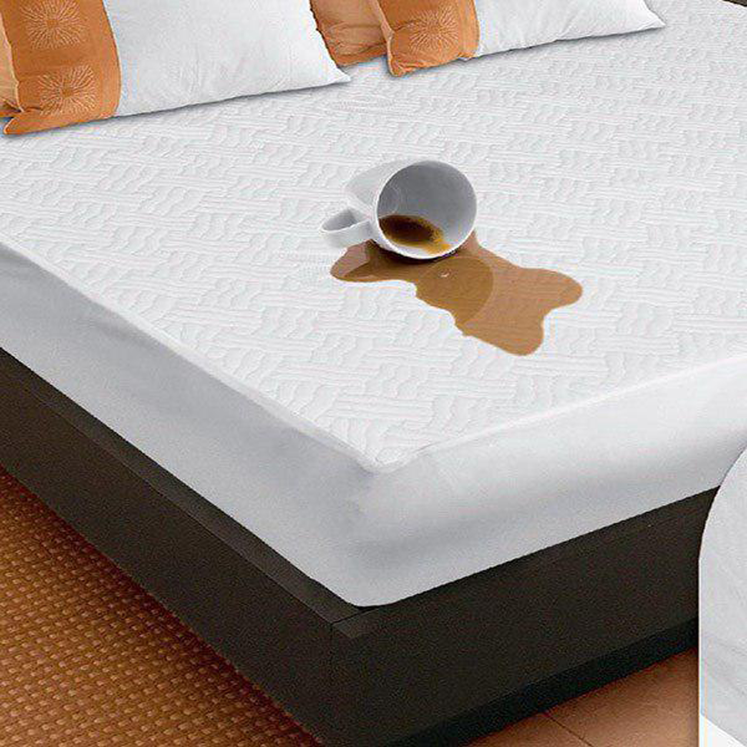 محافظ تشک مدل ضد آب نانو میکرو دو نفره سایز 160x200 سانتی متر