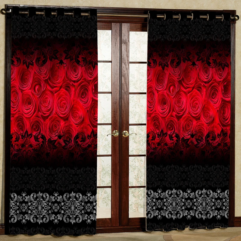  پرده مدل مخمل پانچی کد 1908 سایز 140x280 سانتی متر