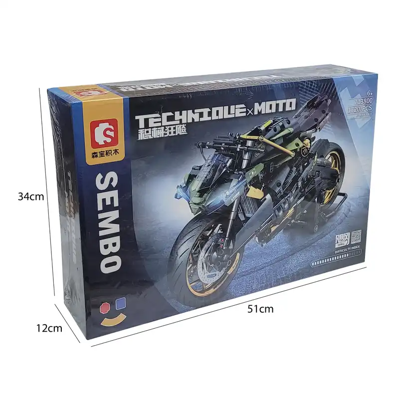 ساختنی سیمبوبلاک مدل موتور مسابقه ای کد 713800