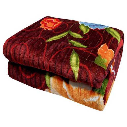 پتو نرمینه بافت مدل نسیم کد 04 سایز 155x210 سانتی متر