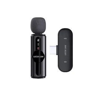  میکروفن بی سیم گرین لاین مدل GM-75X با درگاه اتصال USB-C/لایتنینگ/USB-A 