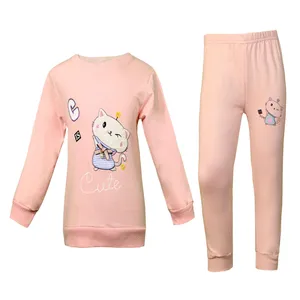 ست سویشرت و شلوار دخترانه مدل چاپ سی 26