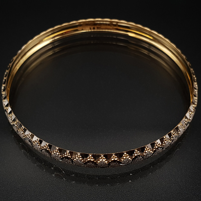 النگو طلا 18 عیار زنانه مدل 1EL1838 النگو طلا 18 عیار زنانه مدل 1EL1838