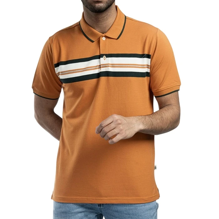 پولوشرت آستین کوتاه یقه برگردان مردانه مدل BM-NB-3384