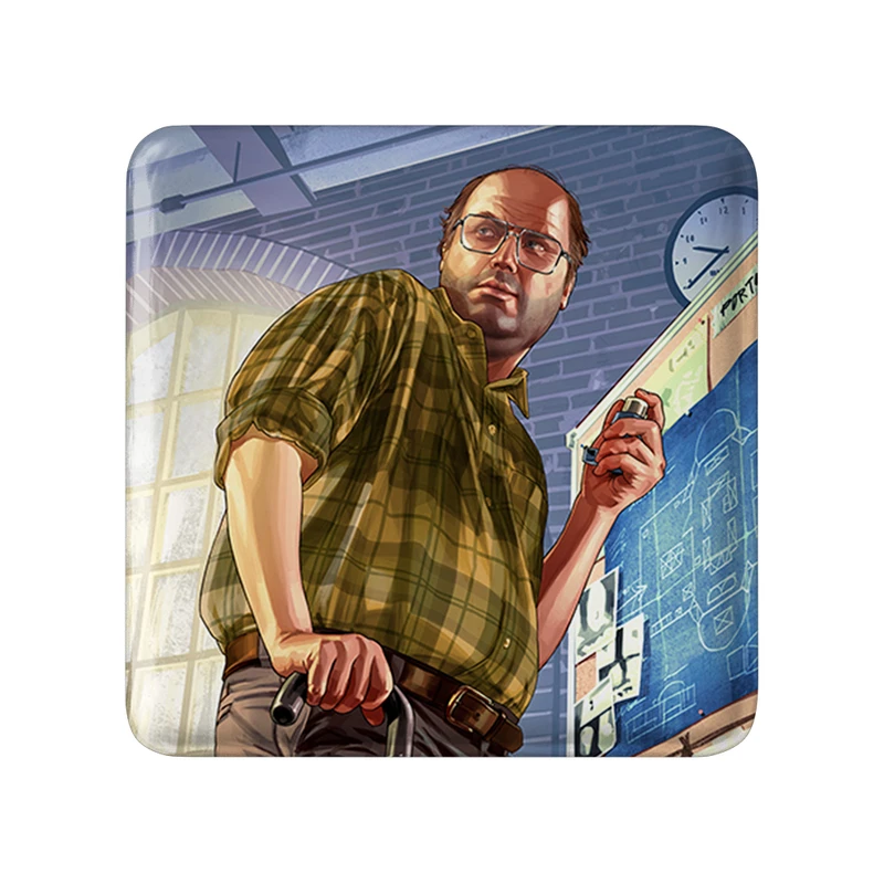 پیکسل خندالو طرح لستر جی تی ای GTA مدل مربعی کد 30666