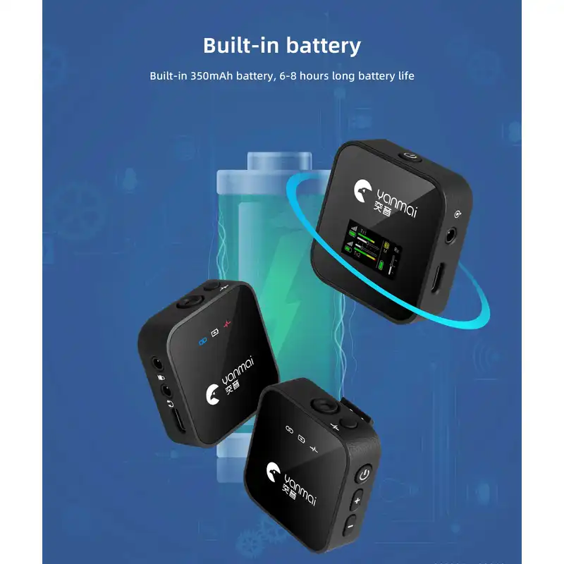 ست میکروفن بی سیم یانمای مدل GF525