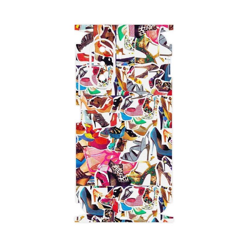 برچسب پوششی ماهوت مدل Collage of High heel Shoes-FullSkin مناسب برای گوشی موبایل هوآوی Nova Y70 Plus