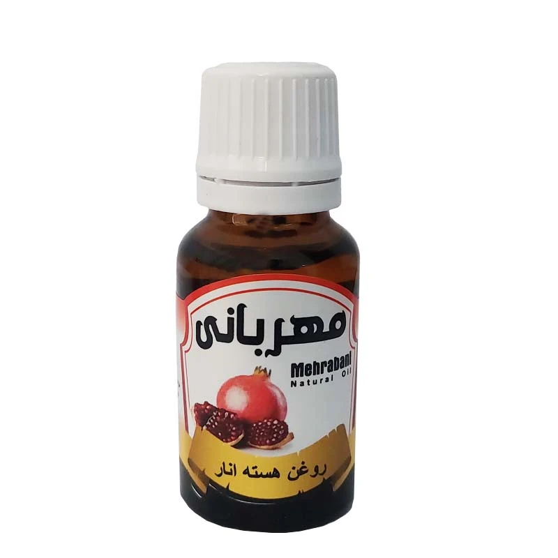 روغن بدن مهربانی مدل  هسته انار کد RH07 حجم 18 میلی لیتر