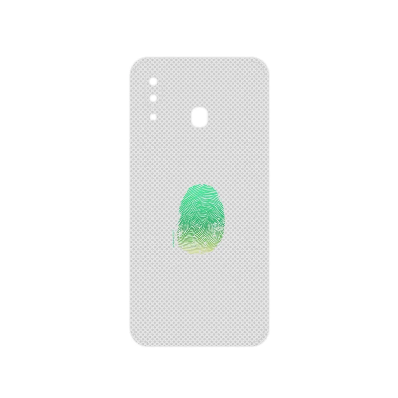 برچسب پوششی ماهوت مدل Minimal Fingerprint مناسب برای گوشی موبایل سامسونگ Galaxy A20