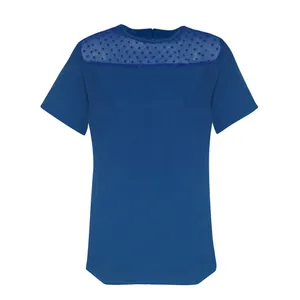 بلوز آستین کوتاه زنانه مدل PTRN