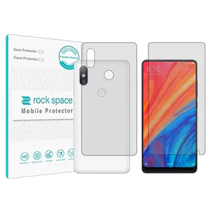 Rockspace transparent screen protector HyGEL model suitable for Xiaomi Mi Mix 2s mobile phone with back protector