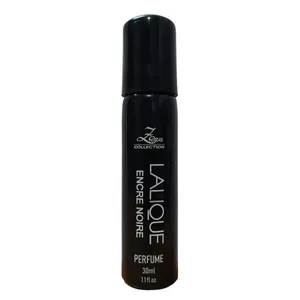عطر جیبی مردانه زوا مدل Lalique encre noire حجم 30 میلی لیتر