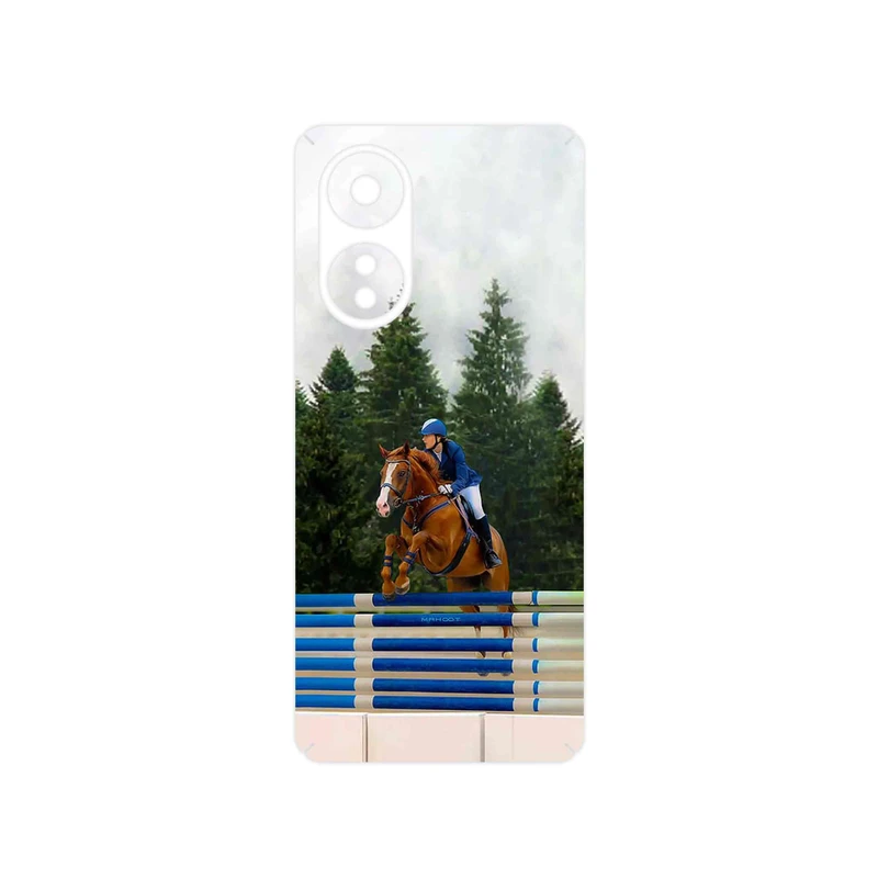 برچسب پوششی ماهوت مدل Equestrianism مناسب برای گوشی موبایل اپو A58 4G