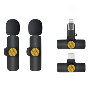 ست میکروفن بی سیم کروماکی لند مدل GO PLUS با درگاه اتصال Type C