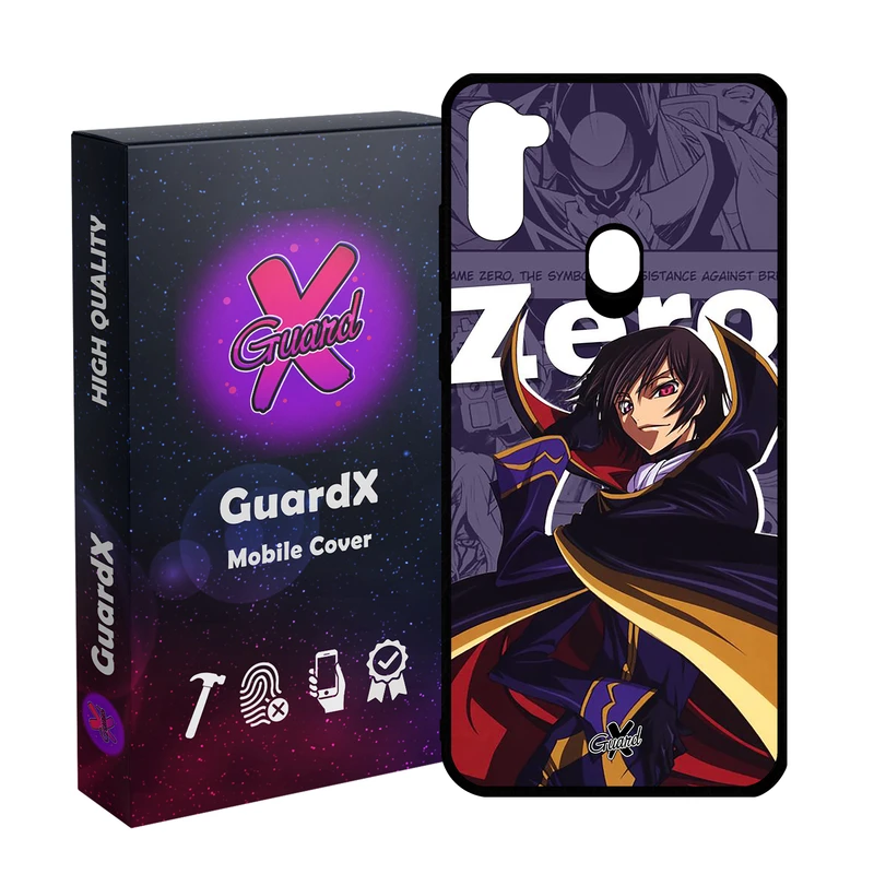 کاور گارد ایکس طرح لولوش انیمه مدل Glass10542 مناسب برای گوشی موبایل سامسونگ Galaxy A11/M11