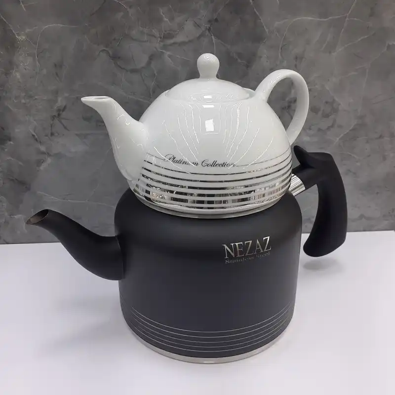 ست کتری و قوری نزاز کد 2406