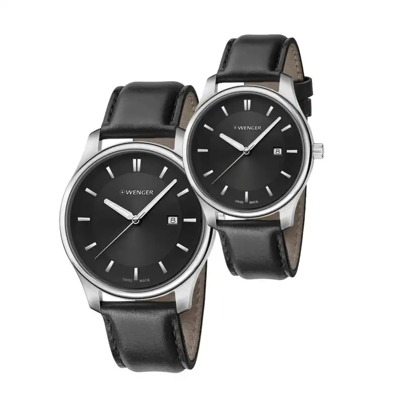 ست ساعت مچی عقربه ای زنانه و مردانه ونگر مدل 01.1421.10