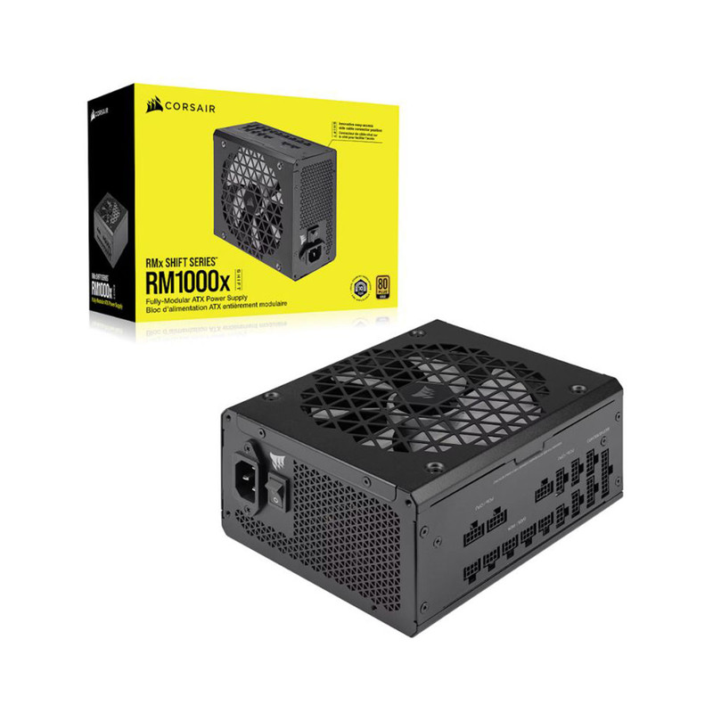 منبع تغذیه کامپیوتر کورسیر مدل RM1000x SHIFT GOLD 1000W