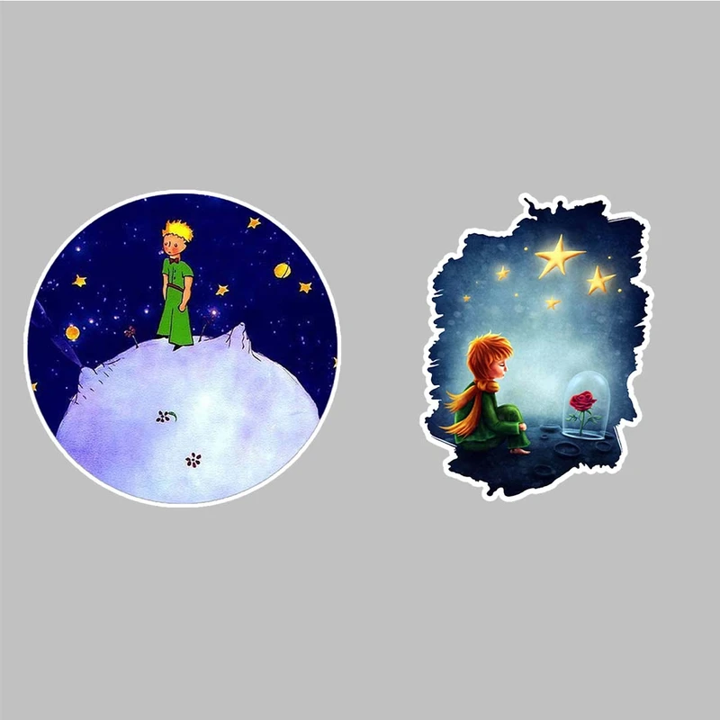 استیکر لپ تاپ کارنیکا طرح شازده کوچولو مدل The Little Prince-2222260  مجموعه 2 عددی