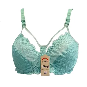 سوتین زنانه مدل گیپور طرح هارنس دار کد 6