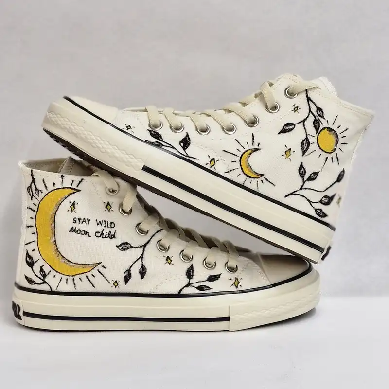 کفش پیاده روی مدل ال استار کاستوم طرح ماه کد ۷۶۵۰۰