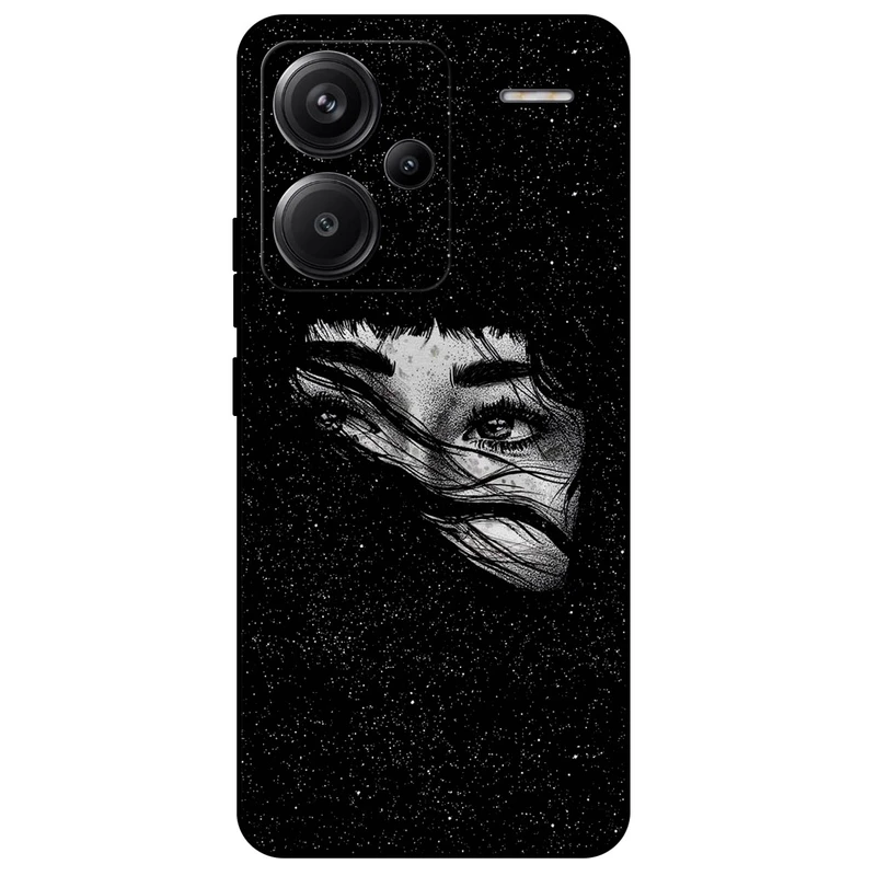 کاور مگافون طرح دخترانه مدل 8140 مناسب برای گوشی موبایل شیائومی Redmi Note 13 Pro Plus 5G